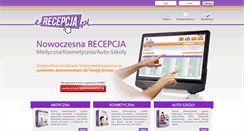 Desktop Screenshot of erecepcja.pl